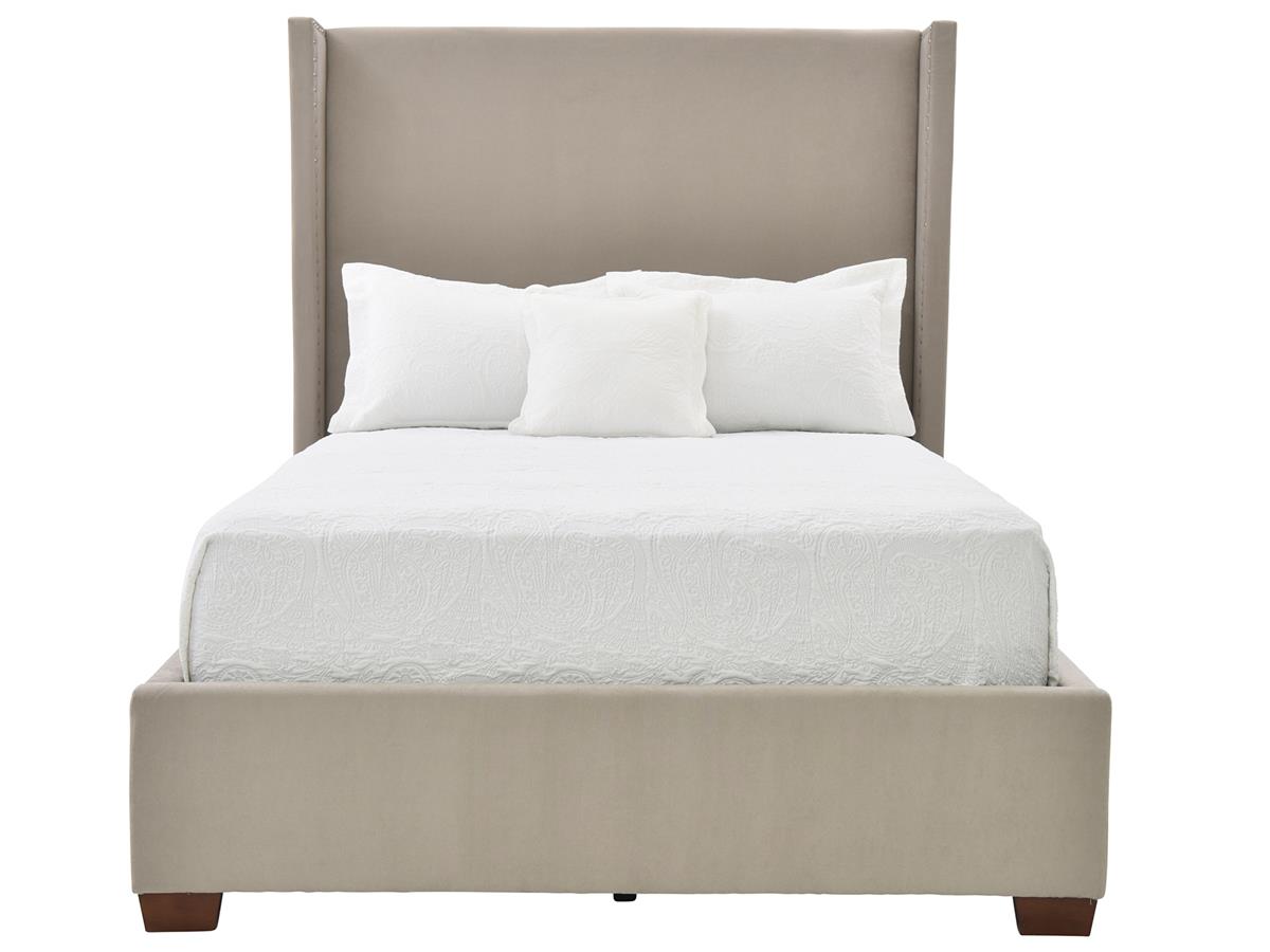 Magnolia Platform Bed, Gray